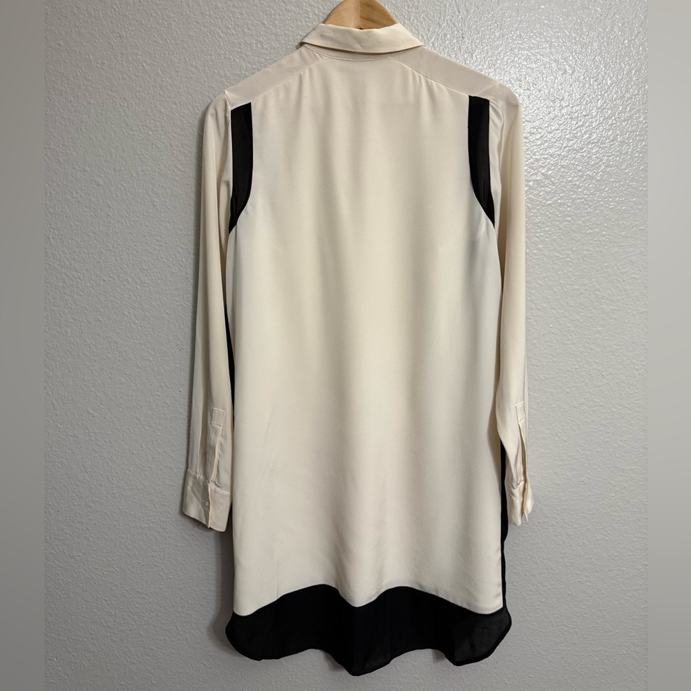 Vince Crepe de Chine Shirtdress - Picture 9 of 10